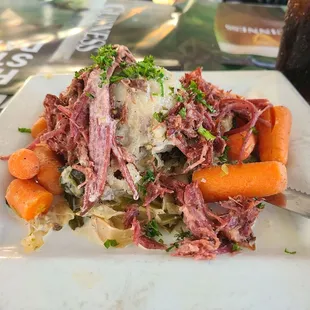 Cornbeef and cabbage