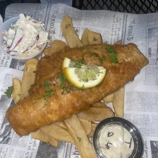 Pub Style Fish N Chips
