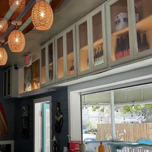 Bar decor with great open air views