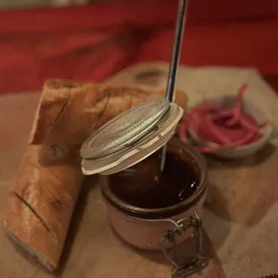 Chicken liver mousse