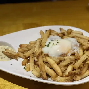 Duck fat aioli fries