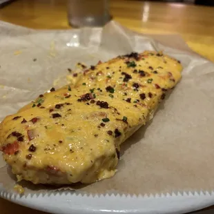 Pimento Bacon Cheese Toast
