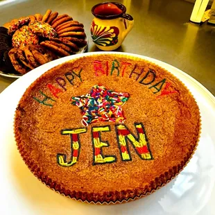 Custom Cookie cake