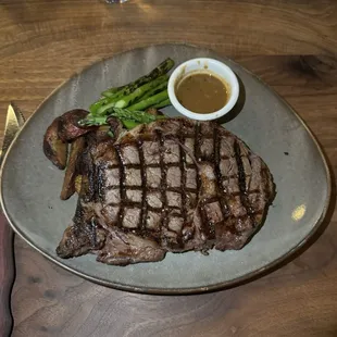 Prime Grade Grilled Rib Eye Steak