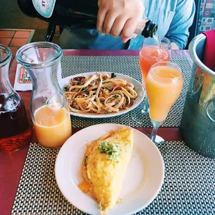 Brunch is not completely without a mimosa ;)