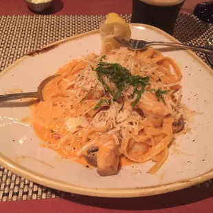 Seafood Fettuccine