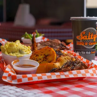 Chicken and Beef Plate