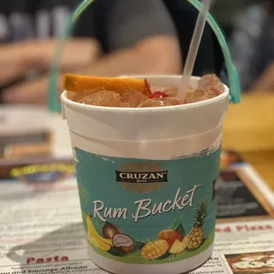 Cruzan Rum Bucket