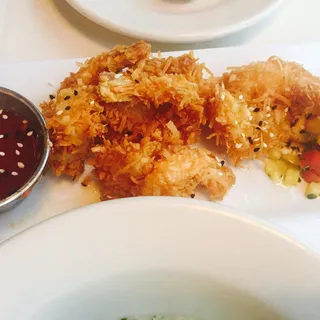 Coconut Crusted Prawns