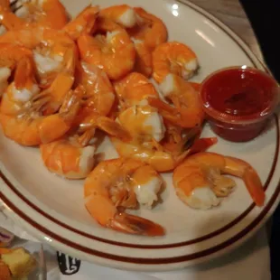 Boiled shrimp