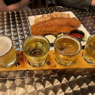 a selection of beers