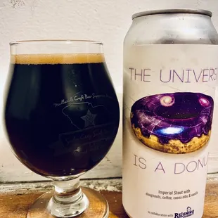 drink, donuts