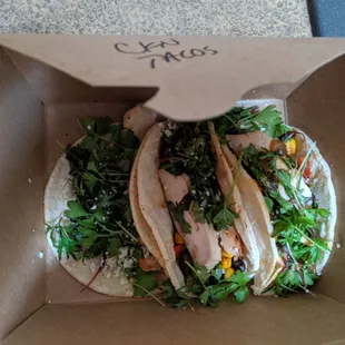 Blackened Chicken Tacos