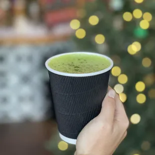 Matcha superfood latte