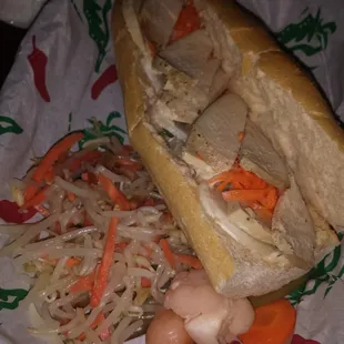 Vietnamese Sandwich pork