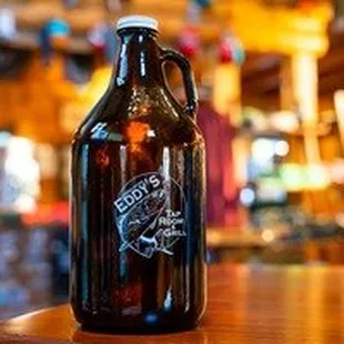 Fill up an Eddy's growler for the holidays or any day!