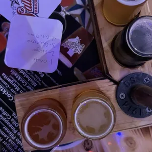 Beer flight