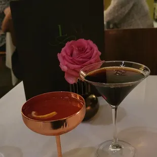 Pink Panther and Black Manhattan
