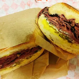Pastrami sandwich
