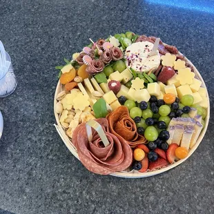 Medium board - look at those cute daisy picks!