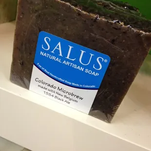 What every male out of town family member is getting for Christmas...beer soap!