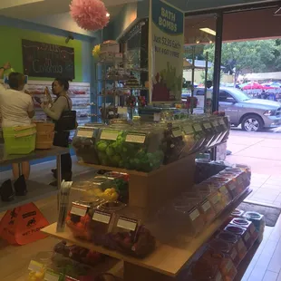 Front interior of store, note the helpful staff :-)