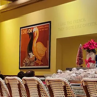 Interior bar seating