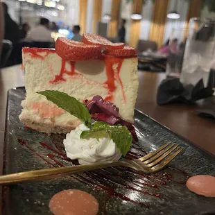 Strawberry cheesecake