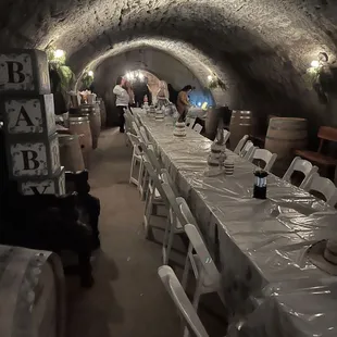 Wine cave photo