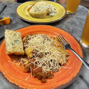 Lasagna and Raviolis