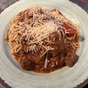 Spaghetti & Meatballs