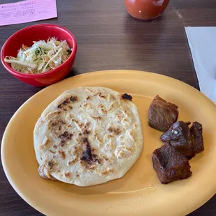 Pupusa Revuelta and Chicharrón!!!