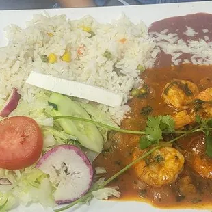 Devil Shrimp. Great spice.