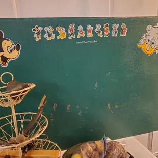 Love this old blackboard