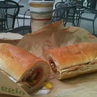 My wife and I shared the 8&quot; sub called &quot;The Italian&quot; nom nom &apos;riffic!