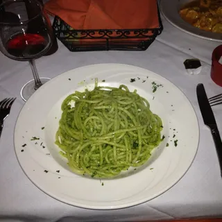 Perciatelli al Pesto Trapanese