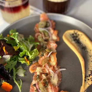 Salmon Crudo