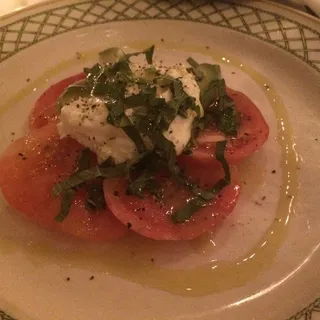 Insalata di Caprese con Burrata