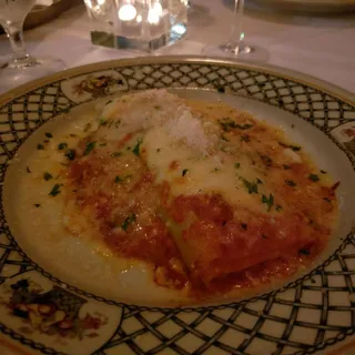 Cannelloni con Vitello e Carciofi