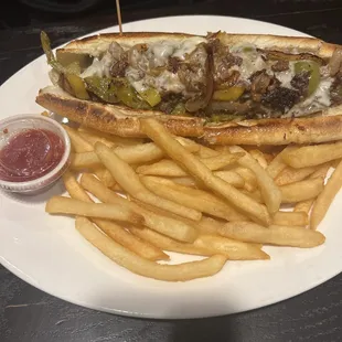 Philly and French fries