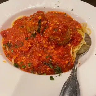 Spaghetti with San Marzano marinara!