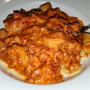 Shrimp and Scallop Fettuccine alla Vodka