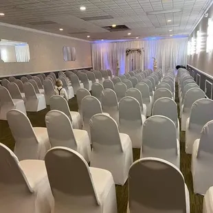 Room where the ceremony was held