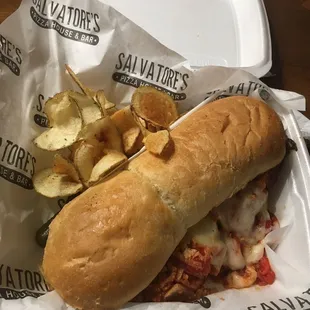 45 minute Chicken Parmigiana