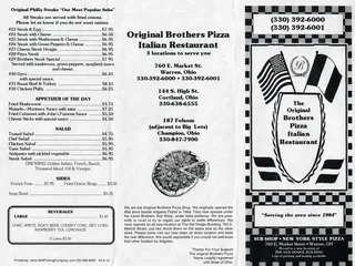 Brother's Pizza