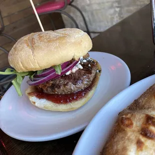 The BOF Burger has a great mix of flavors but slightly on the pricey side