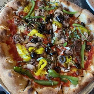 Vegan Supreme 10" Pizza