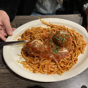 Spaghetti with Meatballs