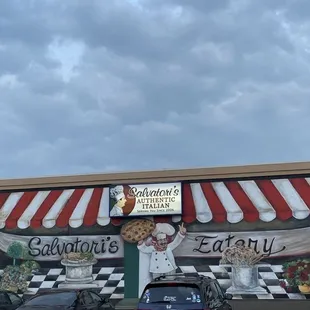 Exterior of the building