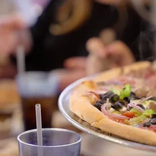 pizza, food